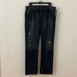 Joe’s Classic fit the Classic Destructed Ripped straight leg jeans men SZ 36 NWT